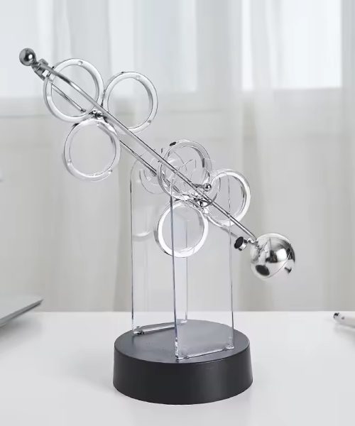 Balancier cinétique motif cercle