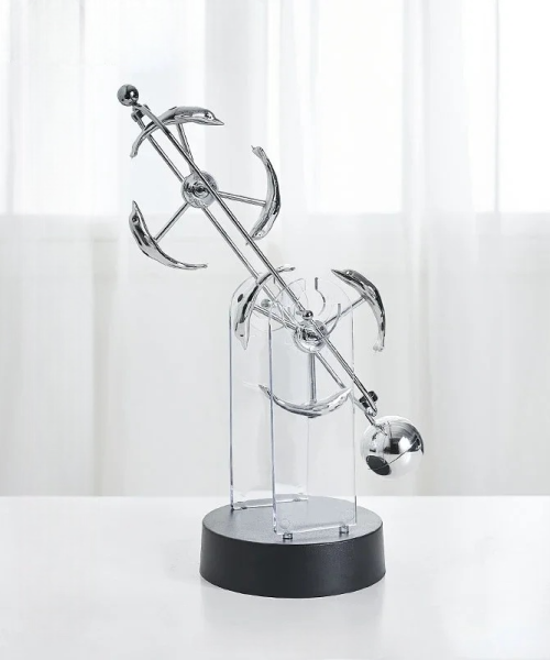 Balancier cinétique motif dauphin