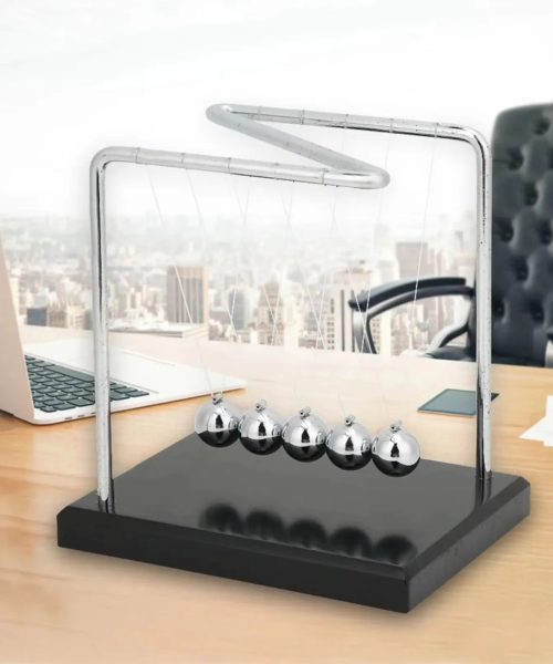 Pendule de Newton en Z - vue 2